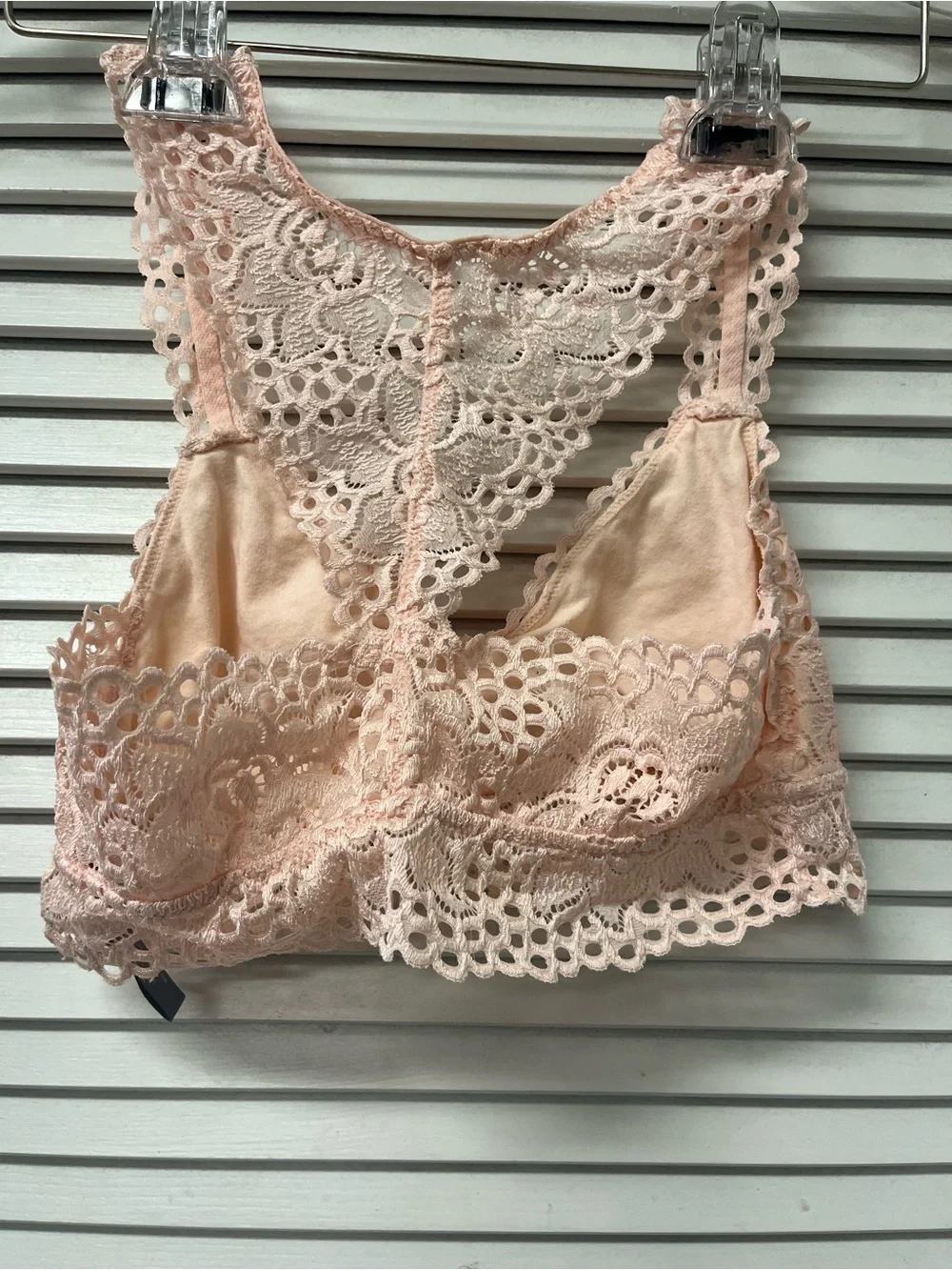 AERIE✨M✨Delicate Lace Bralette in Soft Peach